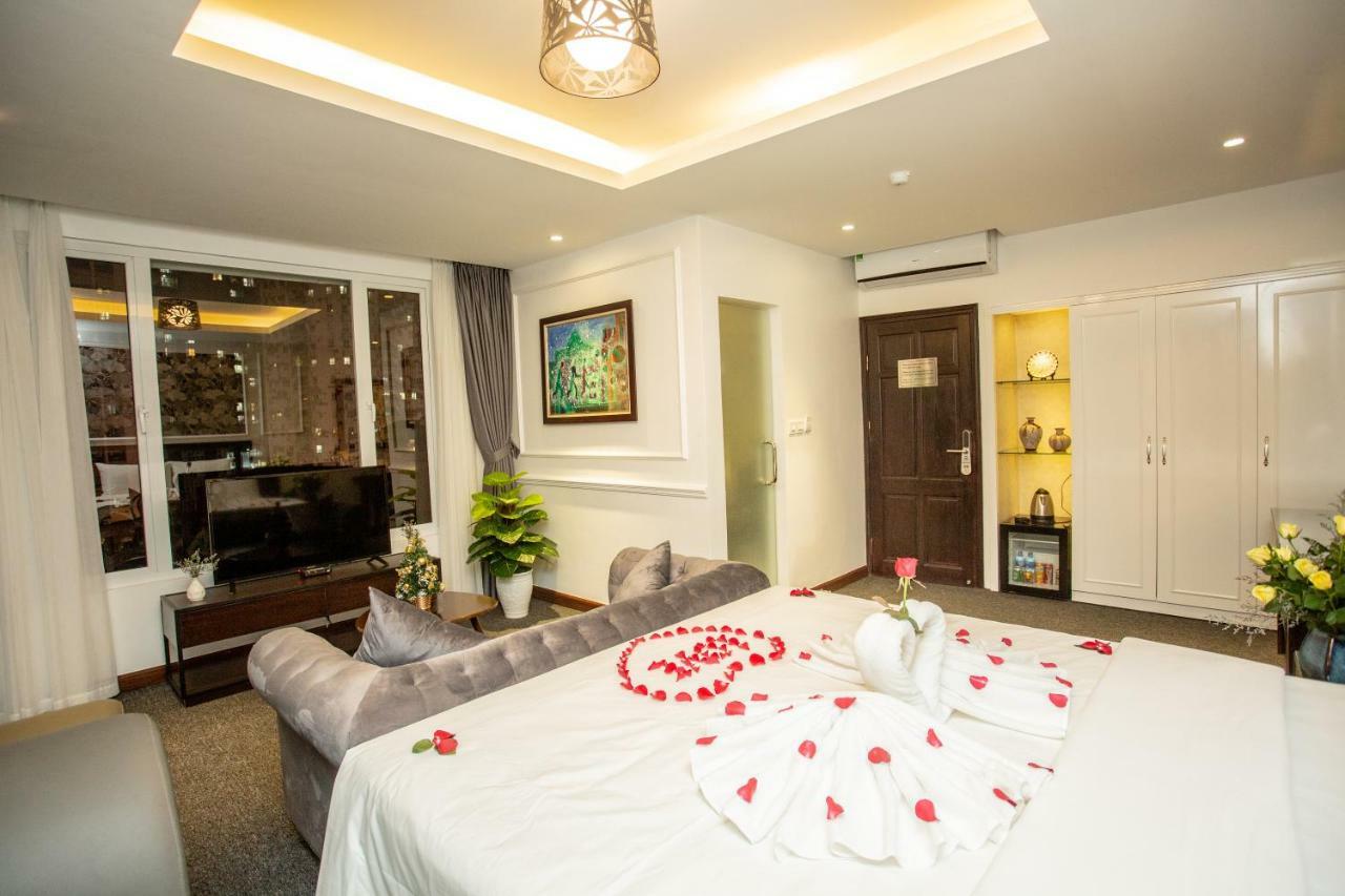 Adeline Hotel Hanoi Exterior foto